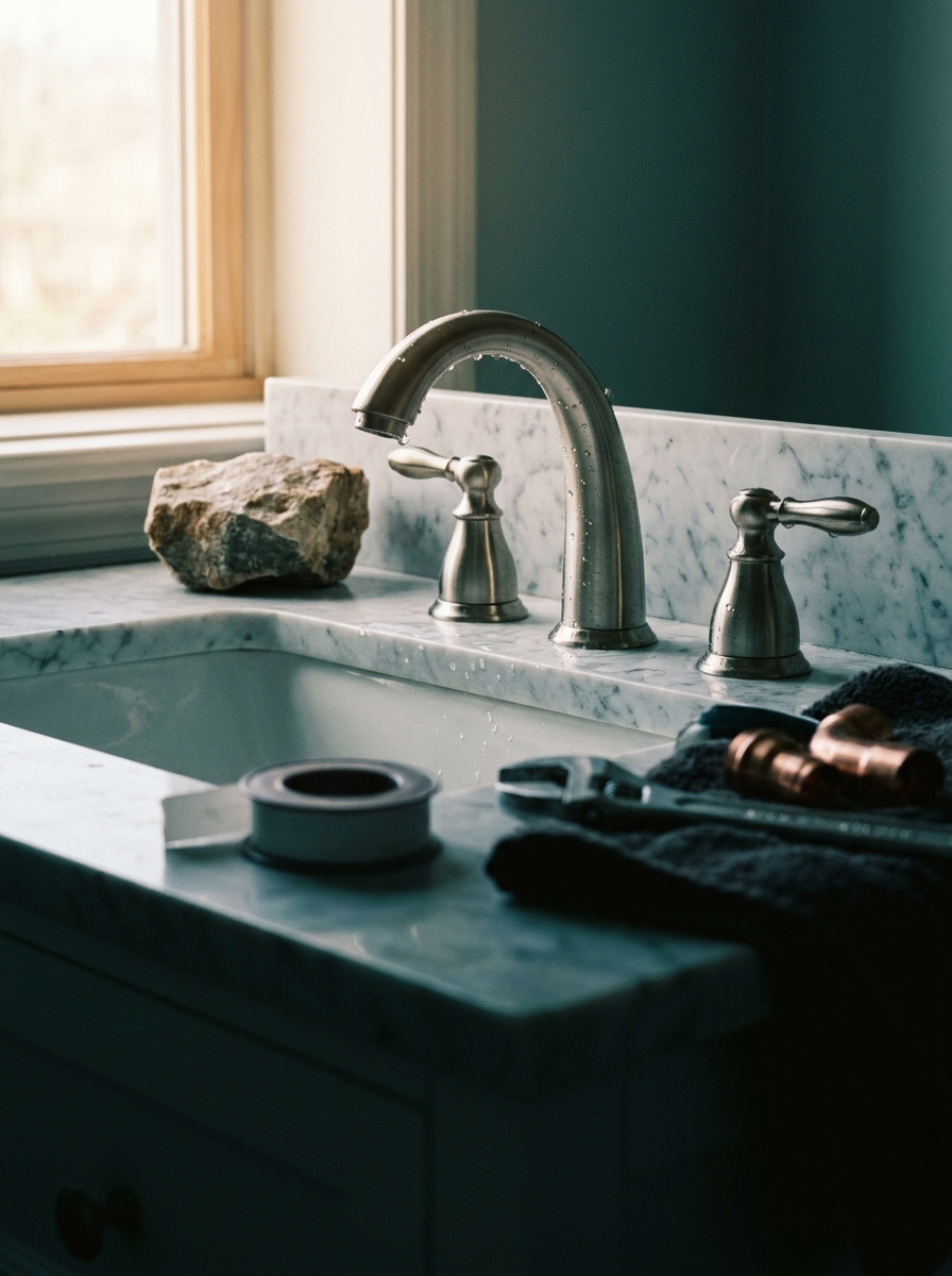Bathroom Plumbing — Toilets, tubs, showers, vanities — repair, replace, or the full plumbing scope of a bathroom remodel.